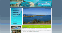 Desktop Screenshot of harbourlightscaravanpark.com.au